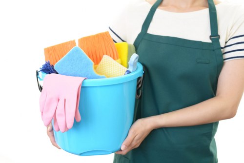Curtain cleaning in a bright living room